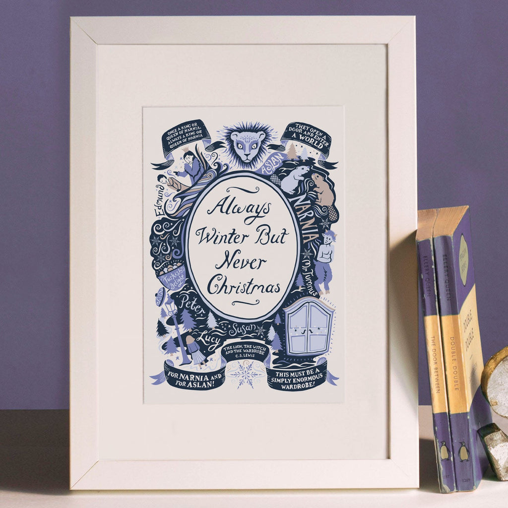 The Lion, the Witch and the Wardrobe, Famous Quotes Print - Lucy Loves This-