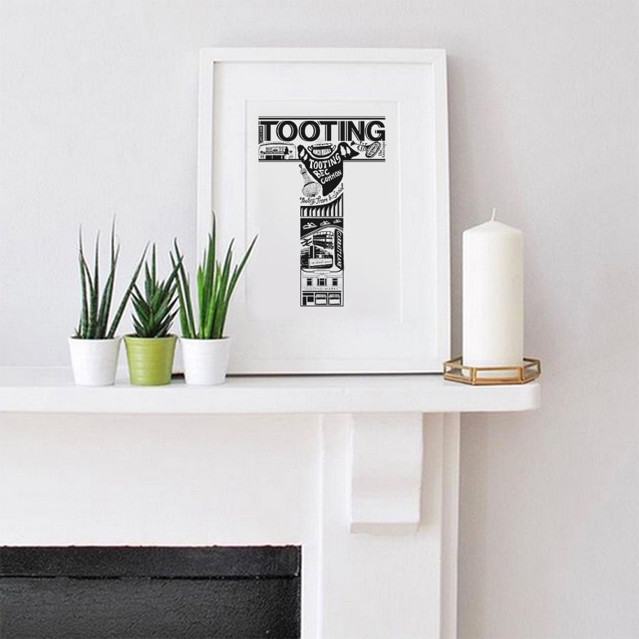 Tooting print - Lucy Loves This-U.K City Prints
