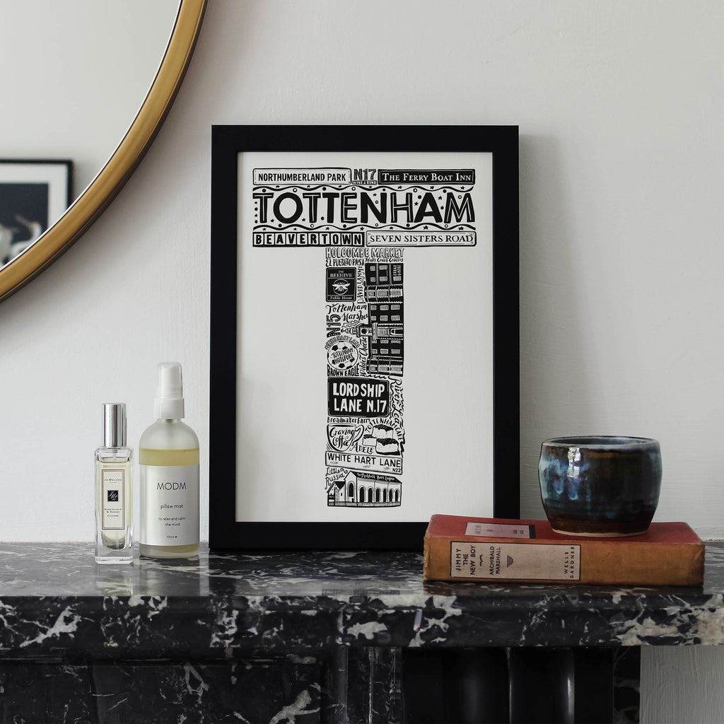 Tottenham print - Lucy Loves This-U.K City Prints