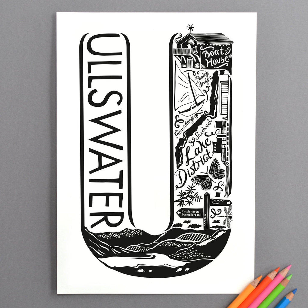 Ullswater print - Lucy Loves This-