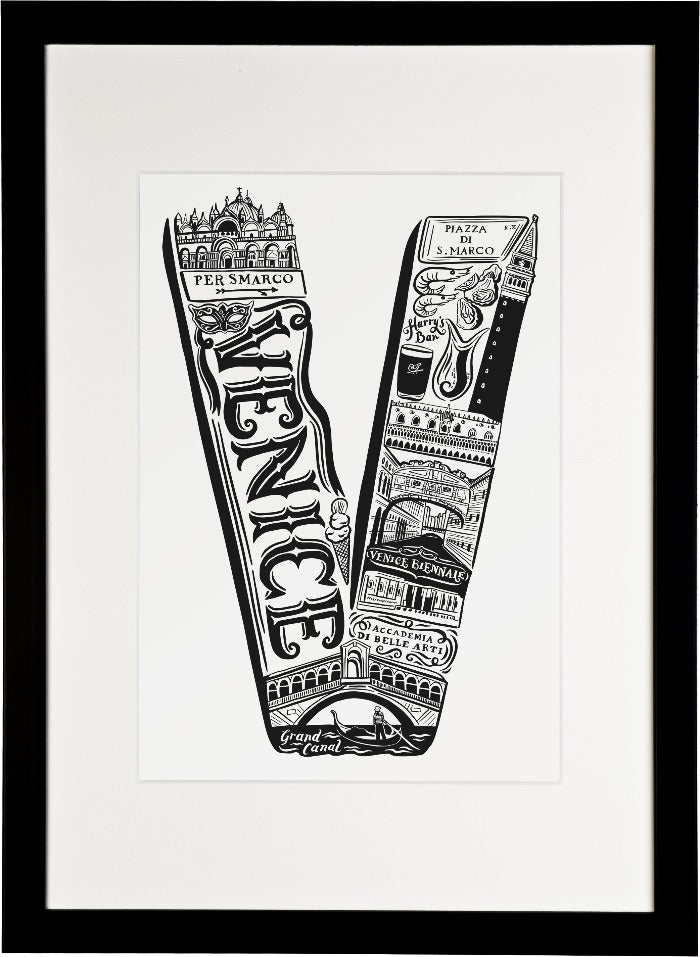 Venice Print - Lucy Loves This-European City Prints
