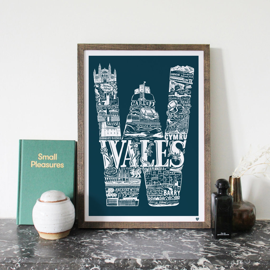 Wales Colour Print - Lucy Loves This-