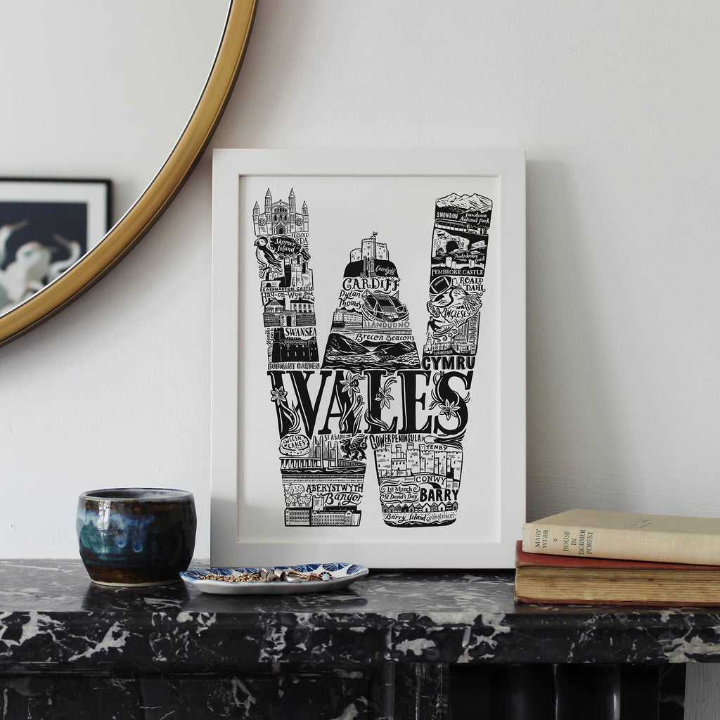 Wales Print - Lucy Loves This-