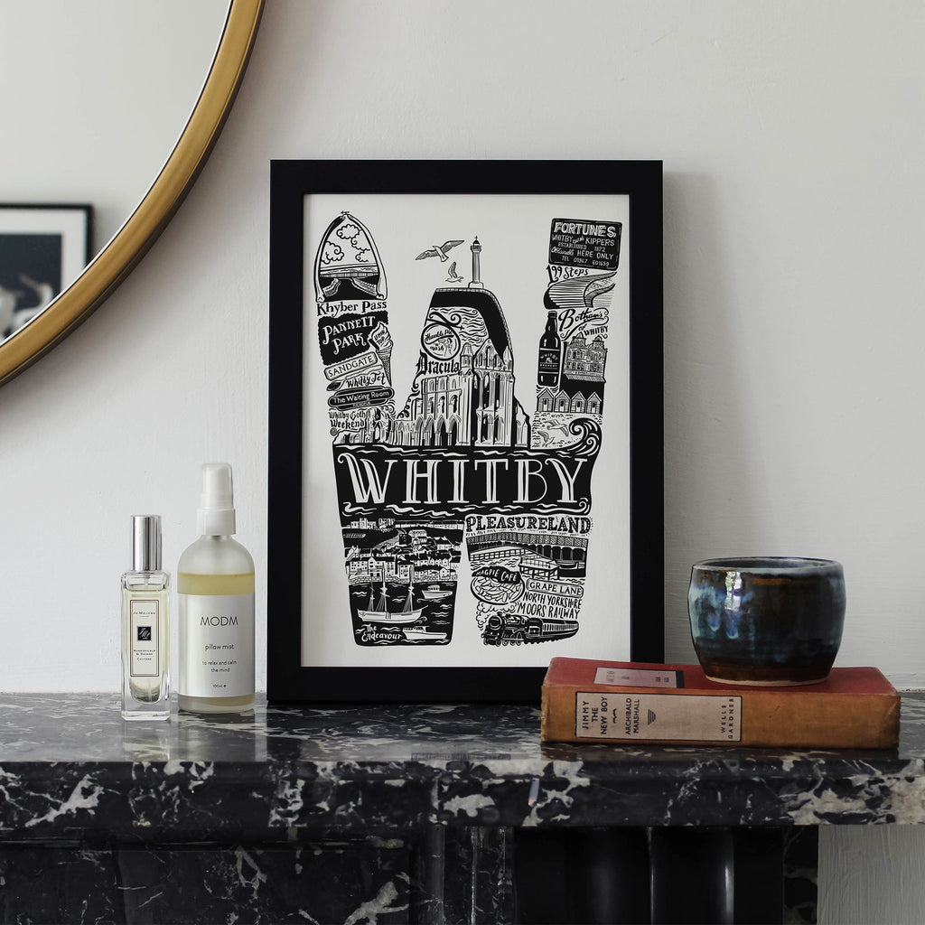 Whitby print - Lucy Loves This-U.K City Prints