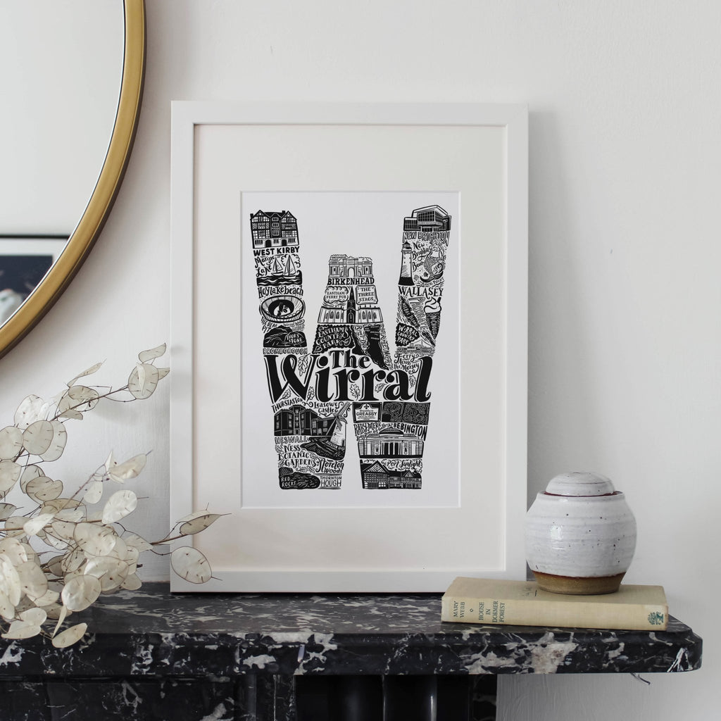 Wirral Print - Lucy Loves This-U.K City Prints