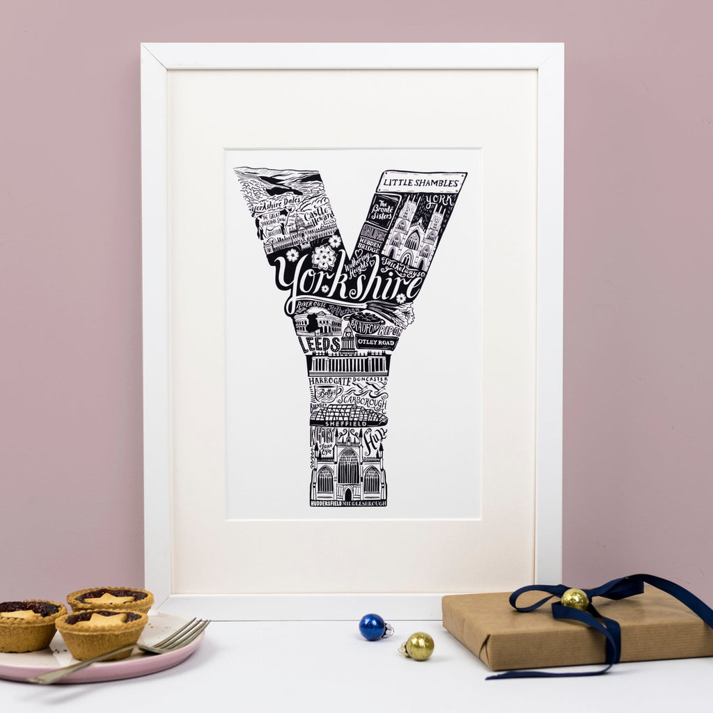 Yorkshire Print - Lucy Loves This-U.K City Prints